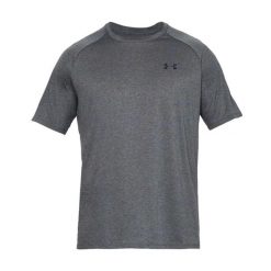 Koszulka Under Armour Tech™ 2.0. Czarne koszulki sportowe męskie Under Armour, m, bez wzorów, bez kołnierzyka, bez ramiączek, do biegania. Za 186.50 zł.