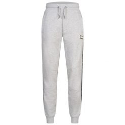 Spodnie do biegania Lonsdale Tenston. Czarne eleganckie spodnie męskie Lonsdale, l, z aplikacjami, z dresówki. Za 245.85 zł.