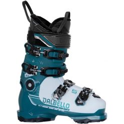 Buty narciarskie DALBELLO VELOCE 85 MV W GRUE/POLAR. Czarne obuwie sportowe damskie Dalbello, bez wzorów, z polaru, narciarskie. W wyprzedaży za 1,080.00 zł.