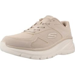 Buty SKECHERS 150386S FASHION FIT 2.0 VINTAGE Beżowy. Brązowe trekkingi damskie Skechers, na fitness i siłownię. Za 305.99 zł.