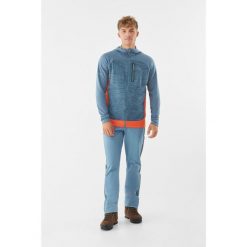 Bluza turystyczna męska Viking Delmore. Brązowe bluzy męskie Viking, l, bez wzorów, bez kaptura. Za 211.12 zł.
