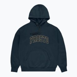Bluza męska PROSTO Hoodie College 99. Niebieskie bluzy męskie Prosto., m, bez wzorów, z bawełny, bez kaptura. Za 239.99 zł.