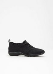 Sneakersy w stylu barefoot z elastyczną podeszwą. Brązowe obuwie sportowe damskie bonprix, bez wzorów. Za 179.99 zł.