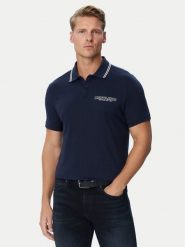 MICHAEL Michael Kors Polo CF6536S19P Granatowy Regular Fit. Niebieskie koszulki polo męskie MICHAEL Michael Kors, m, bez wzorów, z bawełny, bez ramiączek. Za 439.99 zł.