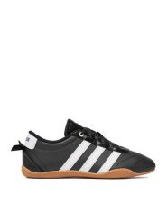 Adidas Sneakersy adidas-C-GRAND COURT LO GIRLS J KI3062 Czarny. Czarne buty sportowe dziewczęce Adidas, bez wzorów, ze skóry, bez zapięcia. Za 199.99 zł.