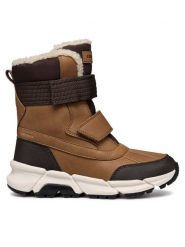 Geox Śniegowce J Flexyper Plus Boy J46LCF 0MEFU C6780 M Brązowy. Brązowe buty zimowe chłopięce Geox, bez wzorów, ze skóry, bez zapięcia. Za 269.99 zł.