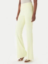 Rinascimento Spodnie materiałowe CFC0127876003 Żółty Slim Fit. Żółte spodnie materiałowe damskie Rinascimento, m, bez wzorów, z materiału. Za 439.99 zł.