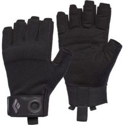 BLACK DIAMOND Rękawiczki męskie CRAG HALF-FINGER GLOVES-L-Czarny. Czarne rękawiczki męskie Black Diamond, bez wzorów, sportowe. Za 67.99 zł.