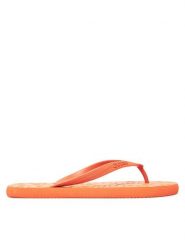Guess Japonki F5GZ07 BB00H Pomarańczowy. Brązowe klapki męskie Guess, z tworzywa sztucznego. Za 99.99 zł.