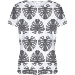 Colour Pleasure Koszulka damska CP-030 273 czarno-biała r. XXXL/XXXXL. T-shirty damskie Colour Pleasure. Za 70.35 zł.