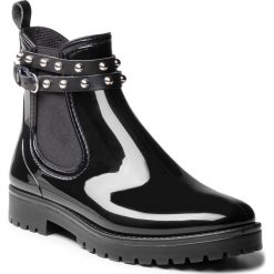 Kalosze RED VALENTINO - QQ2S0B39 Nero 0NO. Czarne kozaki damskie Red Valentino, z materiału. Za 929.00 zł.