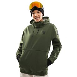 Damska kurtka snowboardowa Sporty zimowe Siroko W1-W Kilimanjaro. Zielone kurtki damskie SIROKO, na zimę, s, bez wzorów, z softshellu, bez kaptura. W wyprzedaży za 253.00 zł.