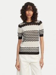 Artigli Sweter ACMA004828 Biały Regular Fit. Białe swetry damskie Artigli, m, bez wzorów, z wiskozy, bez kołnierzyka, bez ramiączek, bez kaptura. Za 239.99 zł.