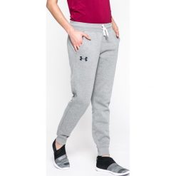 Under Armour - Spodnie. Szare legginsy damskie Under Armour, s, bez wzorów, z bawełny, z podwyższonym stanem. W wyprzedaży za 159.90 zł.
