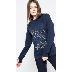 Femi Stories - Bluza Explore. Szare bluzy damskie Femi Stories, z nadrukiem, z bawełny. W wyprzedaży za 159.90 zł.