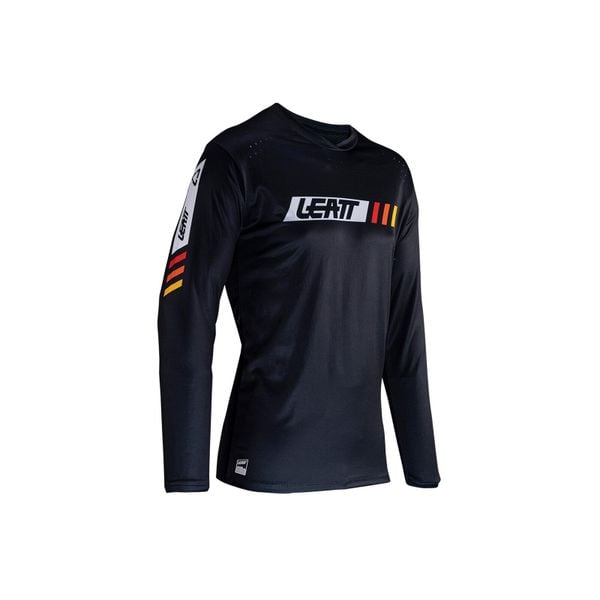 Longsleeve rowerowy męski Leatt MTB Enduro 4.0. Czarne bluzy męskie LEATT, m, bez wzorów, bez kaptura. Za 289.99 zł.