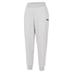 Spodnie damskie Puma ESS CLOSED FL. Czarne obuwie sportowe damskie Puma, xl, bez wzorów, na fitness i siłownię. Za 134.99 zł.