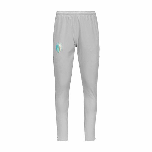 Spodnie treningowe AS Monaco Abunszip Pro 7 2023/24. Szare spodnie sportowe męskie Kappa, m, bez wzorów, z elastanu, do piłki nożnej. Za 184.70 zł.