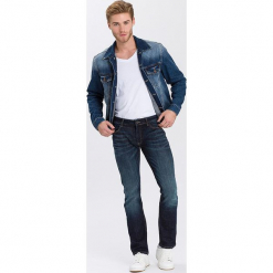 Dżinsy "Johnny" - Slim fit - w kolorze niebieskim. Niebieskie jeansy męskie Cross Jeans. W wyprzedaży za 136.95 zł.