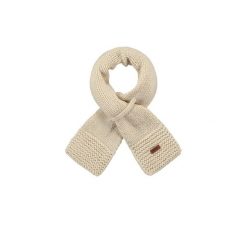 Chusta dla niemowlaka Barts Yuma. Białe szaliki dla dzieci Barts, bez wzorów. Za 148.50 zł.