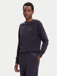 Gant Bluza Shield 4201414 Granatowy Relaxed Fit. Niebieskie bluzy damskie GANT, l, bez wzorów, z bawełny, bez kaptura. Za 419.99 zł.