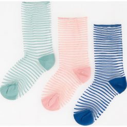 Transparentne skarpetki 3 pack - Zielony. Skarpety damskie marki Reserved. Za 29.99 zł.