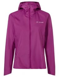 Kurtka damska Scopi Wind Jacket. Czerwone kurtki damskie Vaude, bez wzorów, z materiału, bez kaptura. Za 592.25 zł.