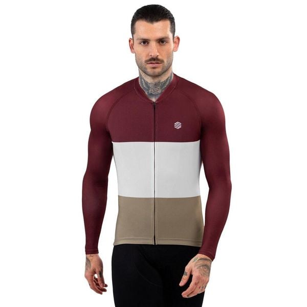 Koszulka rowerowa z krótkim rękawem męska M2 Triplet. Białe bluzy męskie SIROKO, z jersey, bez zapięcia, rowerowe. W wyprzedaży za 350.65 zł.