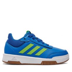 Sneakersy adidas. Niebieskie trampki i tenisówki chłopięce Adidas, bez wzorów, sportowe, bez zapięcia. Za 169.99 zł.