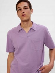 T-SHIRT MĘSKI KOSZULKA POLO 1 BAWEŁNA GAP POLO Z KOŁNIERZYKIEM. Zielone koszulki polo męskie GAP, m, bez wzorów, z bawełny, bez kołnierzyka, bez ramiączek, na fitness i siłownię. Za 180.76 zł.