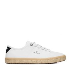 Espadryle Nautica. Białe espadryle damskie Nautica, bez wzorów, bez obcasa, bez zapięcia. Za 149.99 zł.