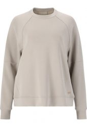 Bluza damska Athlecia Jacey. Brązowe bluzy sportowe damskie Endurance, l, bez wzorów, z materiału, bez kaptura, na fitness i siłownię. Za 232.50 zł.