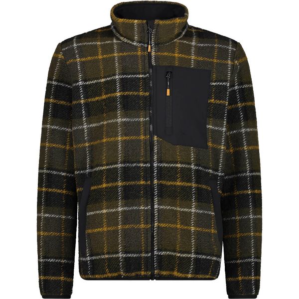 Kurtka wooltech CMP. Zielone kurtki męskie CMP, bez wzorów, z materiału, retro, z kapturem. Za 580.95 zł.
