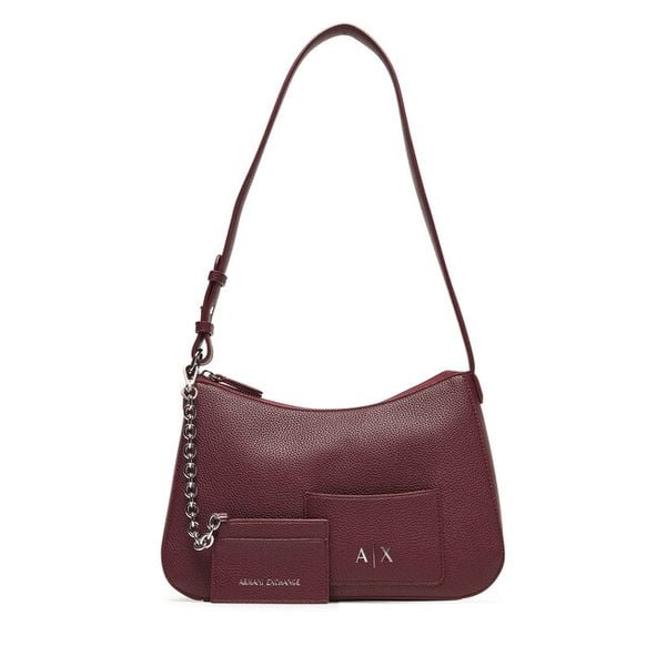 Torebka Armani Exchange. Czerwone torebki do ręki damskie Armani Exchange, bez wzorów, klasyczne, bez dodatków. Za 589.99 zł.