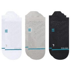 Skarpety biegowe Stance Athletic Tab 3 Pack. Białe skarpety męskie Stance, bez wzorów. Za 150.99 zł.