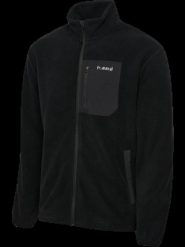 Hummel Kurtka polarowa hmlPOLAR FLEECE JACKET – ciepła izolacja. Czarne kurtki męskie Hummel, xl, bez wzorów, z polaru, trekkingowe. Za 255.81 zł.