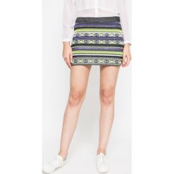 Superdry - Spódnica. Spódnice damskie Superdry., m, bez wzorów, z bawełny, casualowe, mini, dopasowane. W wyprzedaży za 59.90 zł.