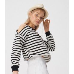 Bluza typu cold shoulder - Wielobarwny. Bluzy damskie marki Sinsay. Za 49.99 zł.