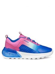 Geox Sneakersy J Activart Illuminus J45LZA 02A9J C8NK4 M Różowy. Czerwone buty sportowe dziewczęce Geox, bez wzorów, z materiału, bez zapięcia. Za 179.99 zł.