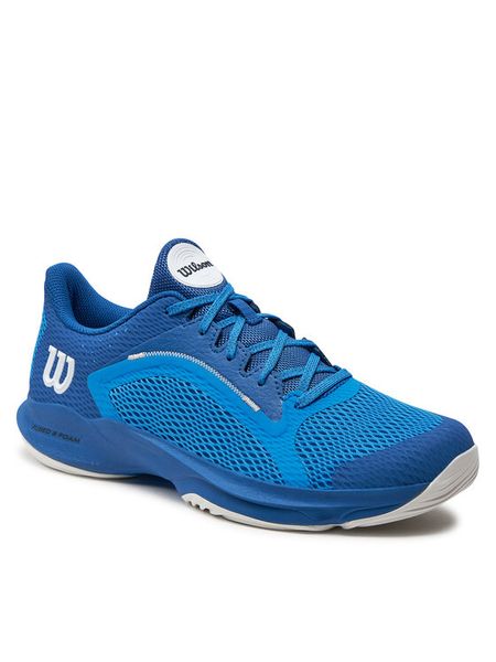 Wilson Buty do tenisa Hurakn 2.0 WRS331640 Niebieski. Niebieskie buty sportowe męskie Wilson, z meshu, bez zapięcia, tenisowe. Za 359.99 zł.