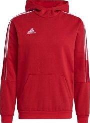 Adidas adidas Tiro 21 Sweat Hoody bluza 353 : Rozmiar - L. Bluzy męskie Adidas, l, bez wzorów, bez kaptura. Za 83.30 zł.