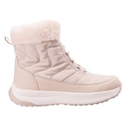 Buty zimowe damskie Iguana Irine W - beżowe, Rozmiar buta 36. Brązowe obuwie sportowe damskie IGUANA, bez wzorów, z futra, trekkingowe. Za 219.99 zł.