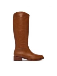 LAUREN RALPH LAUREN Kozaki 802P12995002 Brązowy. Brązowe kozaki damskie Lauren Ralph Lauren, ze skóry, bez obcasa, na płaskiej podeszwie. Za 1,599.00 zł.