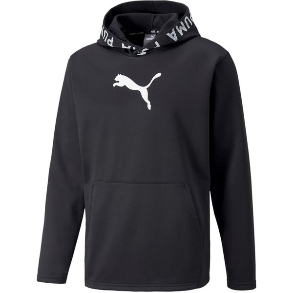 Bluza dresowa męska Puma TRAIN PWR. Czarne bluzy męskie Puma, m, bez wzorów, z dresówki, z kapturem. Za 99.00 zł.