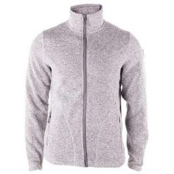 Bluza męska Richard Fleece jasnoszara. Szare bluzy męskie Weather Report, m, bez wzorów, bez kaptura. Za 149.99 zł.