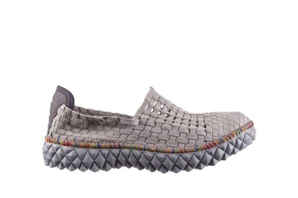 Półbuty Rock Full Breath Bin Lt Lt Grey With Tutti Frutti Binding 23 032957, Szary, Materiał - 36. Szare obuwie sportowe damskie Rock Spring, na lato, bez wzorów, z materiału, rockowe, bez obcasa, bez zapięcia. W wyprzedaży za 164.99 zł.