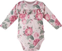 Ewa Klucze Body z długim rękawem niemowlęce róż Roses Ewa Klucze 92. Czerwone body niemowlęce Ewa Klucze, bez wzorów, bez ramiączek. Za 41.99 zł.