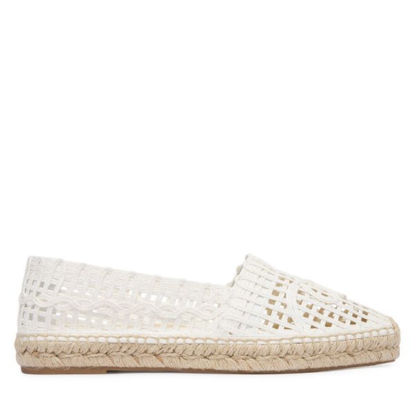 Espadryle Weekend Max Mara. Białe czółenka damskie Weekend Max Mara, bez wzorów, bez obcasa, bez zapięcia. Za 769.99 zł.