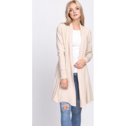 Jasnobeżowy Kardigan Lose Soul. Brązowe kardigany damskie Born2be. Za 64.99 zł.