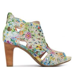 Sandały Laura Vita. Sandały damskie Laura Vita, bez wzorów, bez obcasa, na słupku, bez zapięcia. Za 529.99 zł.